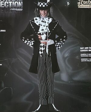 California Costumes Dark Mad Hatter Costume Size XL Mens